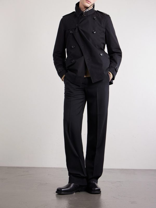 Kensington Cotton-Gabardine Trench Coat - OU