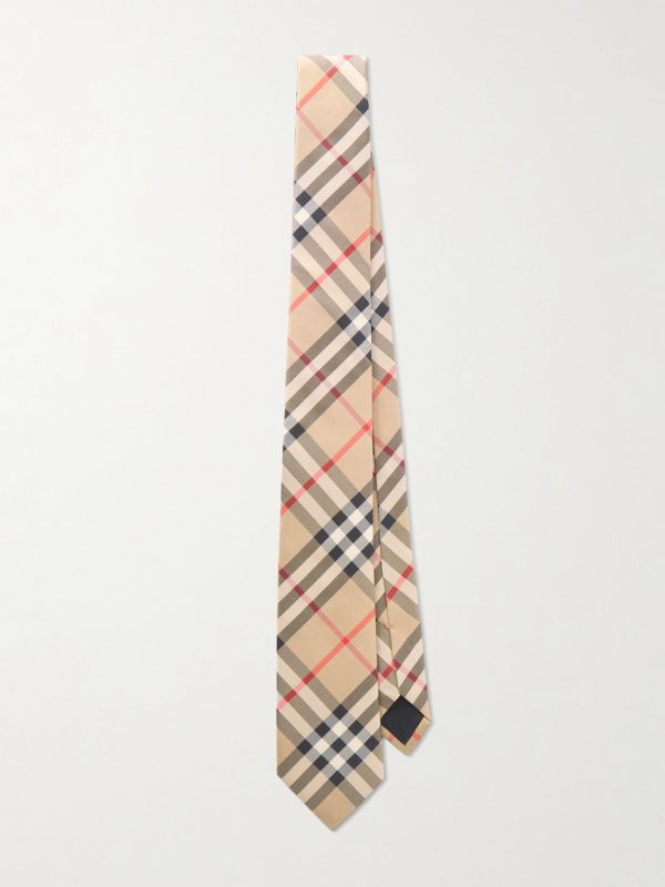 Archive Checked Silk-Twill Tie Archive Checked Silk-Twill Tie
