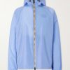 Clapton Logo-Appliquéd Shell Hooded Jacket