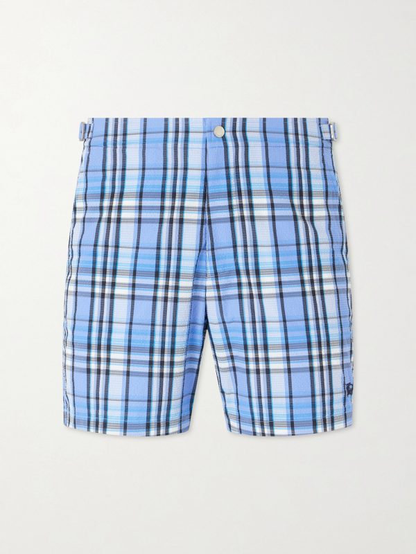 Selkirk Checked Swim Shorts Selkirk Checked Swim Shorts