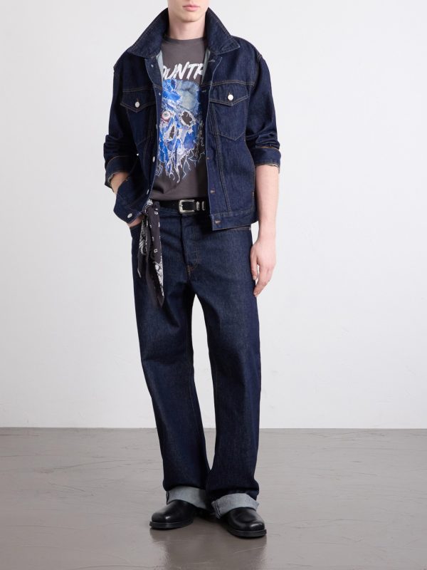 Printed Cotton-Jersey T-Shirt - OU