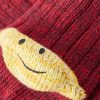 Ivy Rainbowy Happy Heel Cotton and Hemp-Blend Socks - CU