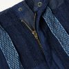 Tugihagi Straight-Leg Patchwork Cotton Drawstring Trousers - E1 Tugihagi Straight-Leg Patchwork Cotton Drawstring Trousers - E1