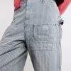Liberty Hickoree Lumber Straight-Leg Striped Cotton-Canvas Trousers - CU Liberty Hickoree Lumber Straight-Leg Striped Cotton-Canvas Trousers - CU