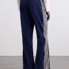 Straight-Leg Striped Jersey Sweatpants - BK Straight-Leg Striped Jersey Sweatpants - BK