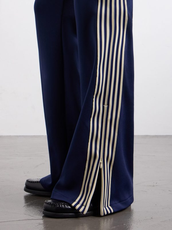 Straight-Leg Striped Jersey Sweatpants - CU Straight-Leg Striped Jersey Sweatpants - CU