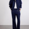 Straight-Leg Striped Jersey Sweatpants - OU Straight-Leg Striped Jersey Sweatpants - OU