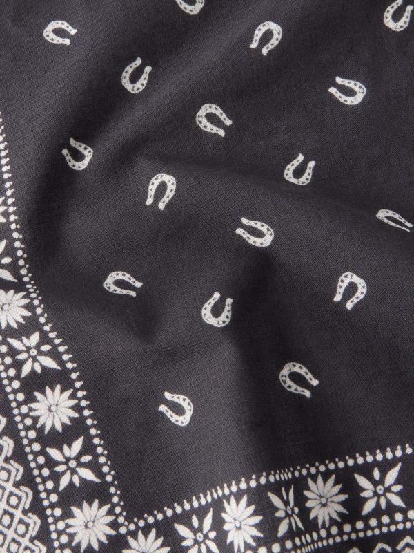 Fastcolor Selvedge Printed Cotton Scarf - CU