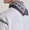 Fastcolor Selvedge Printed Cotton Scarf - OU