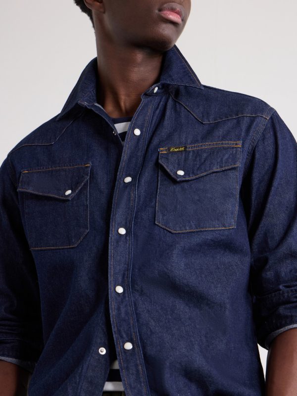 Denim Western Shirt - CU Denim Western Shirt - CU
