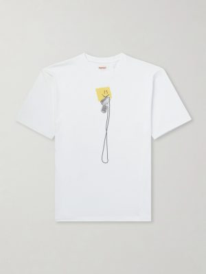 Peckish Printed Cotton-Jersey T-Shirt Peckish Printed Cotton-Jersey T-Shirt