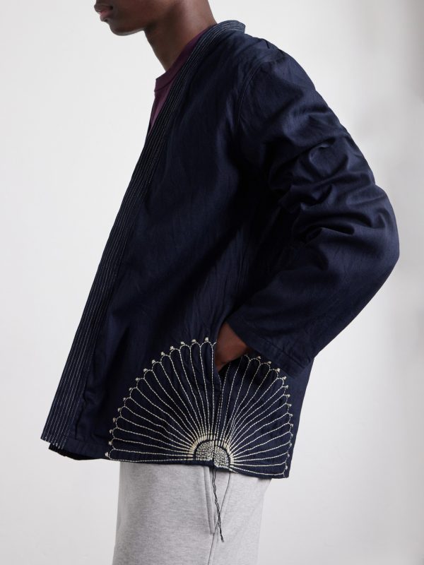 Kakashi Embroidered Cotton-Twill Overshirt - CU Kakashi Embroidered Cotton-Twill Overshirt - CU