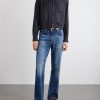Drizzler Camp-Collar Embroidered-Detail Satin Jacket - OU