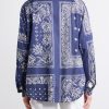 Printed-Cotton Shirt - BK Printed-Cotton Shirt - BK