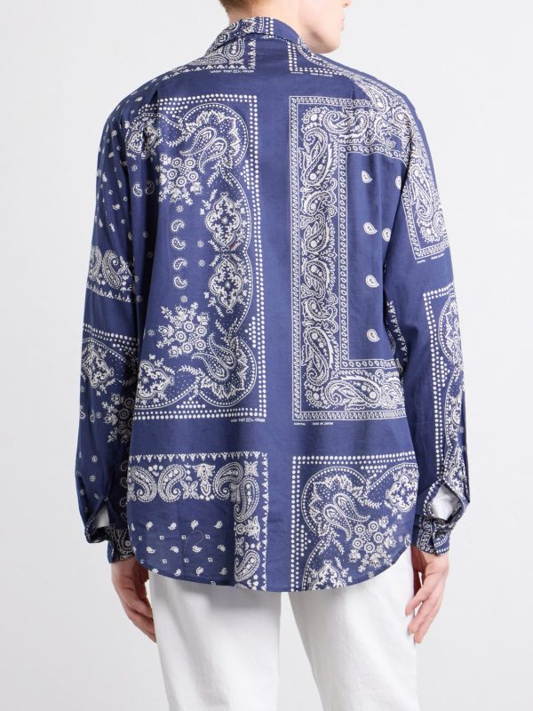 Printed-Cotton Shirt - BK Printed-Cotton Shirt - BK