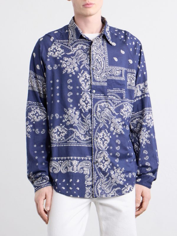 Printed-Cotton Shirt - FR Printed-Cotton Shirt - FR
