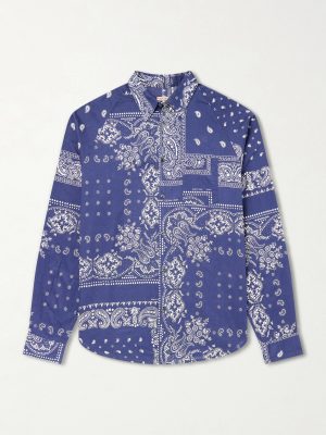 Printed-Cotton Shirt Printed-Cotton Shirt