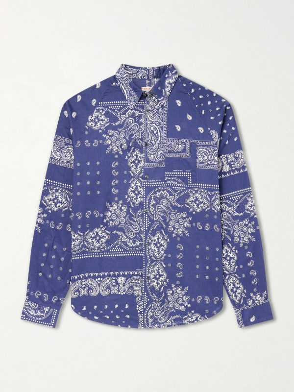 Printed-Cotton Shirt Printed-Cotton Shirt