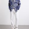 Printed-Cotton Shirt - OU Printed-Cotton Shirt - OU