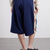 Kome-Kome Straight-Leg Satin-Jersey Shorts - BK Kome-Kome Straight-Leg Satin-Jersey Shorts - BK