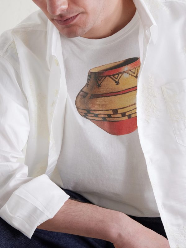 Printed Cotton-Jersey T-Shirt - CU Printed Cotton-Jersey T-Shirt - CU