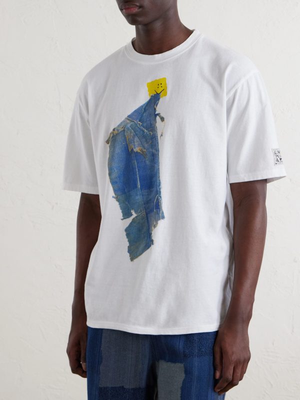 Printed Cotton-Jersey T-Shirt - FR Printed Cotton-Jersey T-Shirt - FR