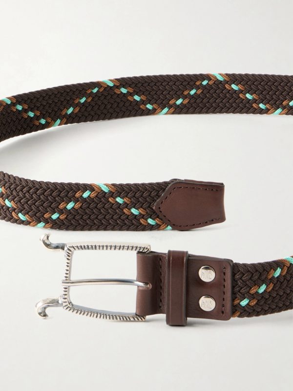 Atlas Woven Buckle Belt - E1