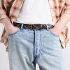 Atlas Woven Buckle Belt - OU