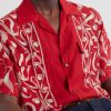 Camp-Collar Printed Woven Shirt - CU Camp-Collar Printed Woven Shirt - CU