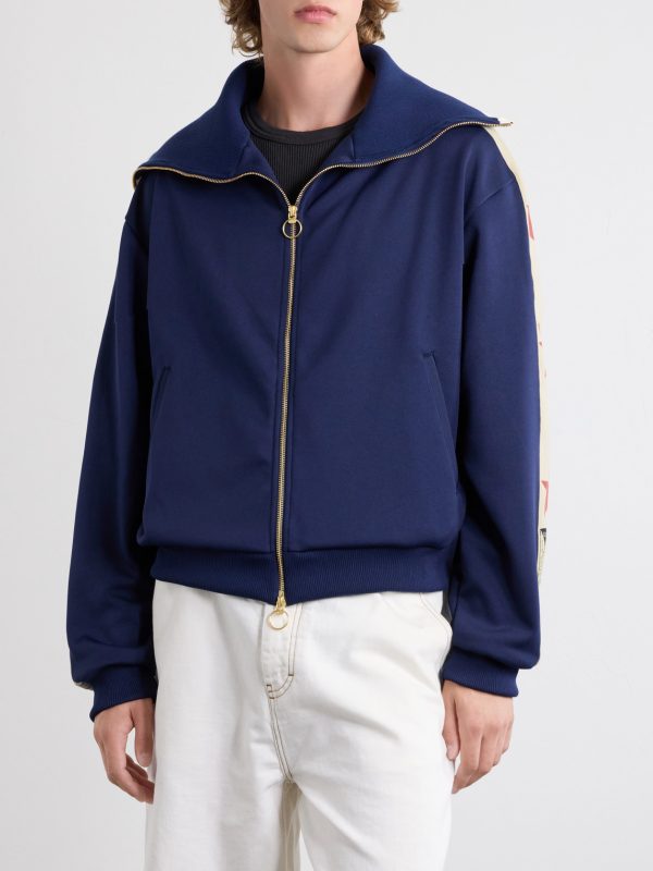 Jersey Zip-Up Sweatshirt - FR Jersey Zip-Up Sweatshirt - FR