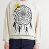 Peckish Dream Catcher Intarsia Cotton-Blend Sweater - FR Peckish Dream Catcher Intarsia Cotton-Blend Sweater - FR