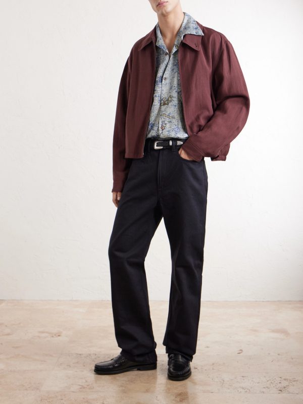 Key West Camp-Collar Printed Linen Shirt - OU Key West Camp-Collar Printed Linen Shirt - OU
