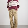 BIG Striped Cotton-Jersey Polo Shirt - OU