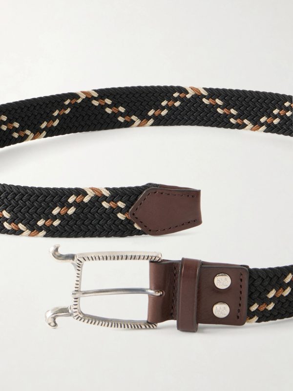 Atlas Woven Buckle Belt - E1