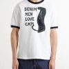 Embellished Printed Cotton-Jersey T-Shirt - FR Embellished Printed Cotton-Jersey T-Shirt - FR