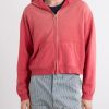 Distressed Cotton-Jersey Zip-Up Hoodie - FR