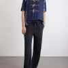 Toggle & Maille Convertible-Collar Printed Woven Shirt - OU Toggle & Maille Convertible-Collar Printed Woven Shirt - OU