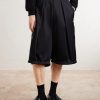 Kome-Kome Straight-Leg Satin-Jersey Shorts - FR Kome-Kome Straight-Leg Satin-Jersey Shorts - FR