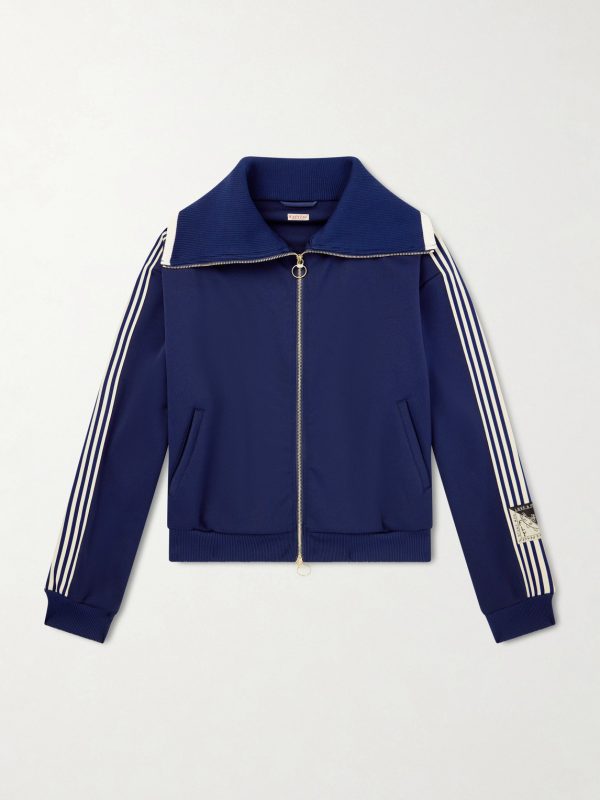 Striped Jersey Track Jacket Striped Jersey Track Jacket