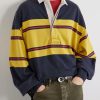 BIG Striped Cotton-Jersey Polo Shirt - CU BIG Striped Cotton-Jersey Polo Shirt - CU