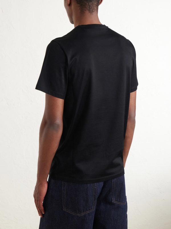 Logo-Appliquéd Cotton-Jersey T-Shirt - BK