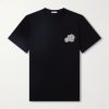 Logo-Appliquéd Cotton-Jersey T-Shirt