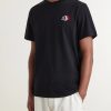 Logo-Appliquéd Cotton-Jersey T-Shirt - FR