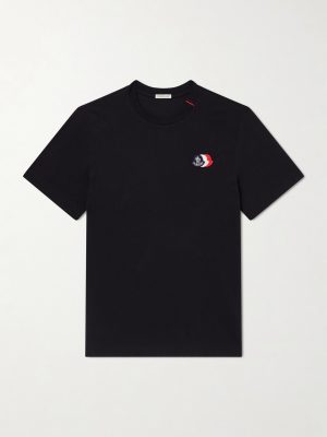 Logo-Appliquéd Cotton-Jersey T-Shirt Logo-Appliquéd Cotton-Jersey T-Shirt