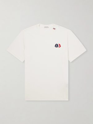 Logo-Appliquéd Cotton-Jersey T-Shirt Logo-Appliquéd Cotton-Jersey T-Shirt