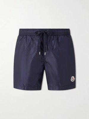 Straight-Leg Mid-Length Swim Shorts Straight-Leg Mid-Length Swim Shorts
