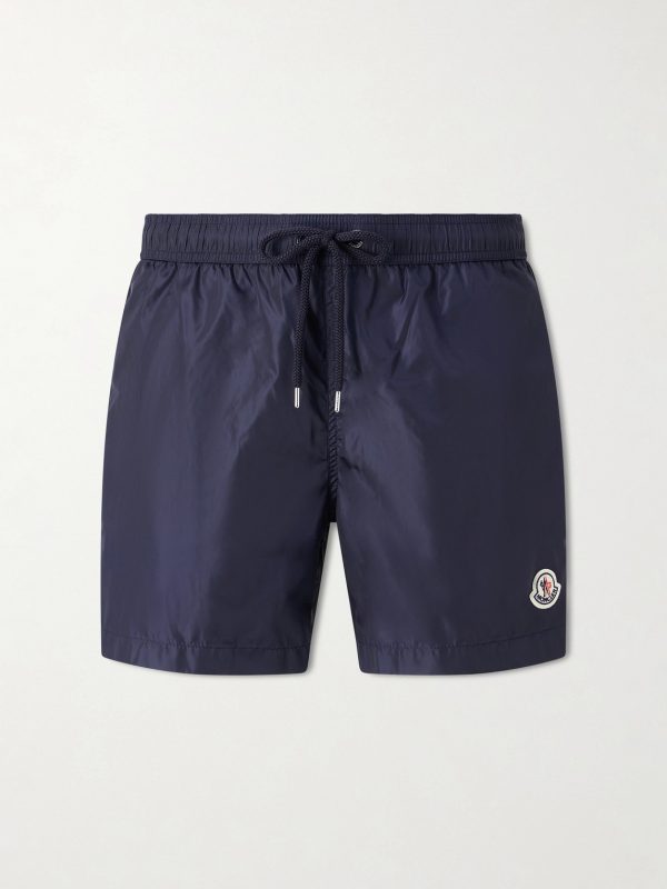Straight-Leg Mid-Length Swim Shorts Straight-Leg Mid-Length Swim Shorts