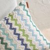 Capri Striped Bouclé Cushion - CU Capri Striped Bouclé Cushion - CU