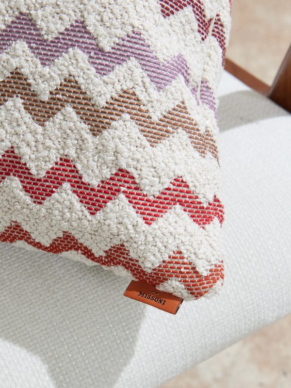 Capri Striped Bouclé Cushion - CU