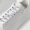 Exaggerated-Sole Leather Sneakers - CU